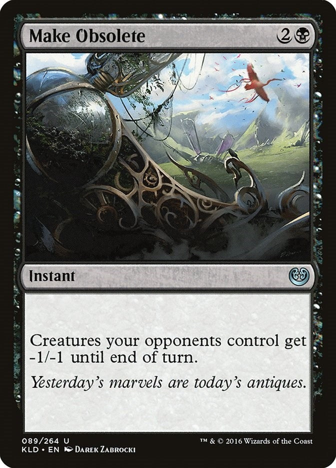 Image for Make Obsolete (89) [Kaladesh] - Magic: The Gathering