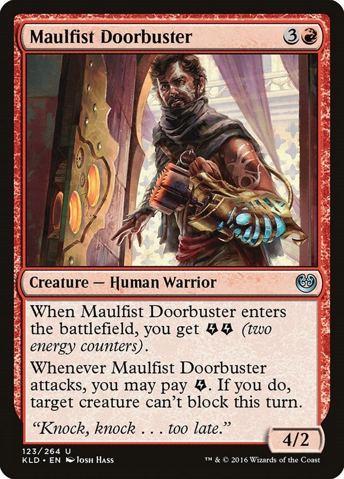 Image for Maulfist Doorbuster (123) [Kaladesh] - Magic: The Gathering