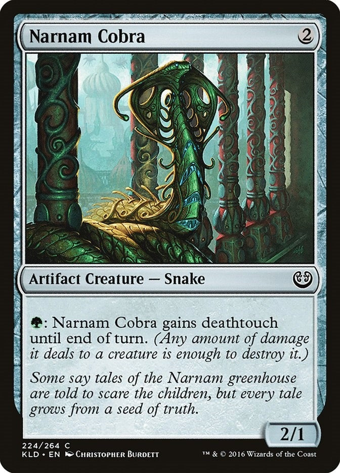 Image for Narnam Cobra (224) [Kaladesh] - Magic: The Gathering