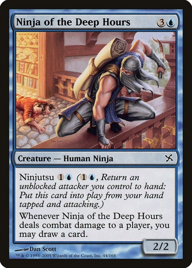 Image for Ninja of the Deep Hours (44) [Betrayers of Kamigawa] - Magic: The Gathering
