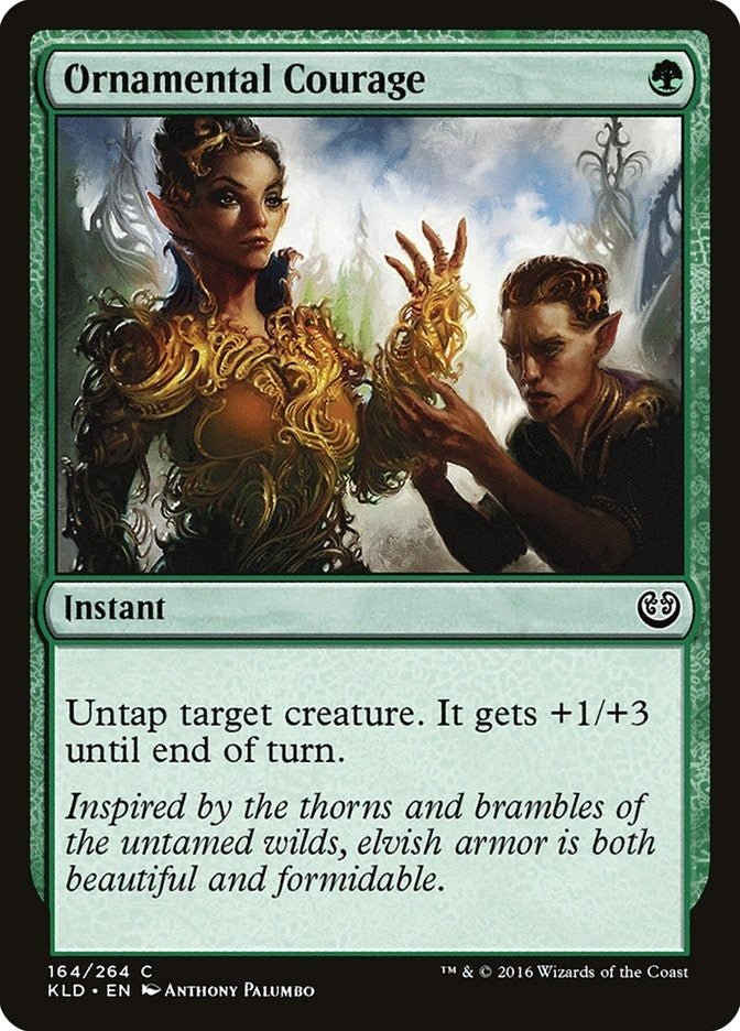 Image for Ornamental Courage (164) [Kaladesh] - Magic: The Gathering