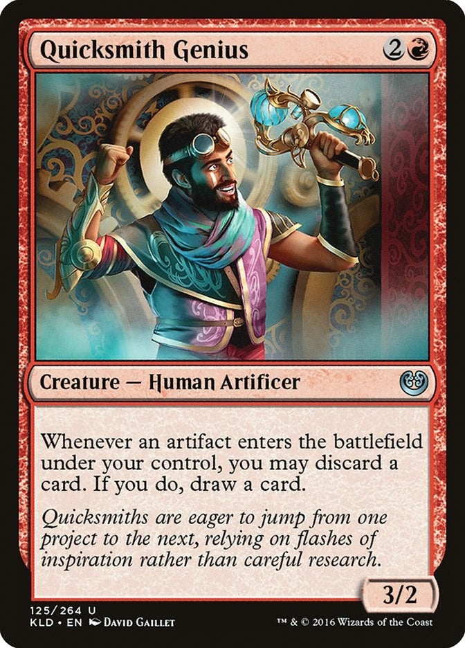 Image for Quicksmith Genius (125) [Kaladesh] - Magic: The Gathering