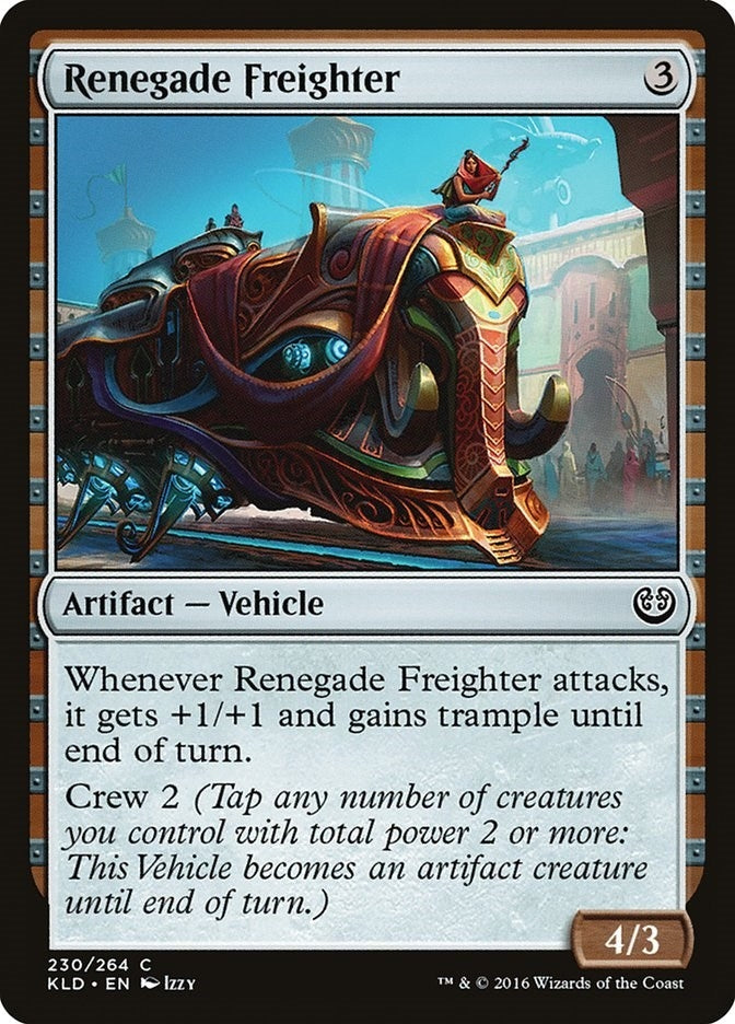 Image for Renegade Freighter (230) [Kaladesh] - Magic: The Gathering