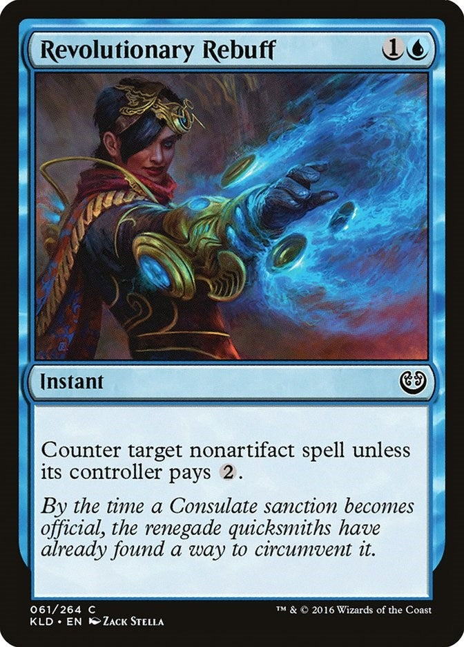 Image for Revolutionary Rebuff (61) [Kaladesh] - Magic: The Gathering