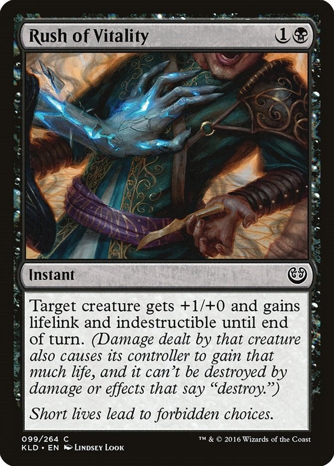 Image for Rush of Vitality (99) [Kaladesh] - Magic: The Gathering