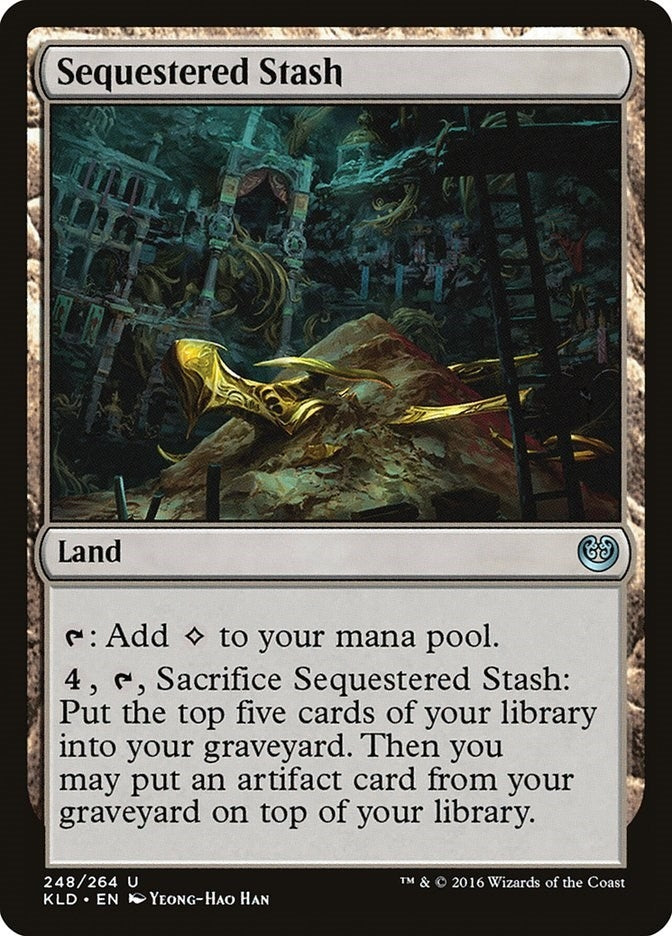 Image for Sequestered Stash (248) [Kaladesh] - Magic: The Gathering