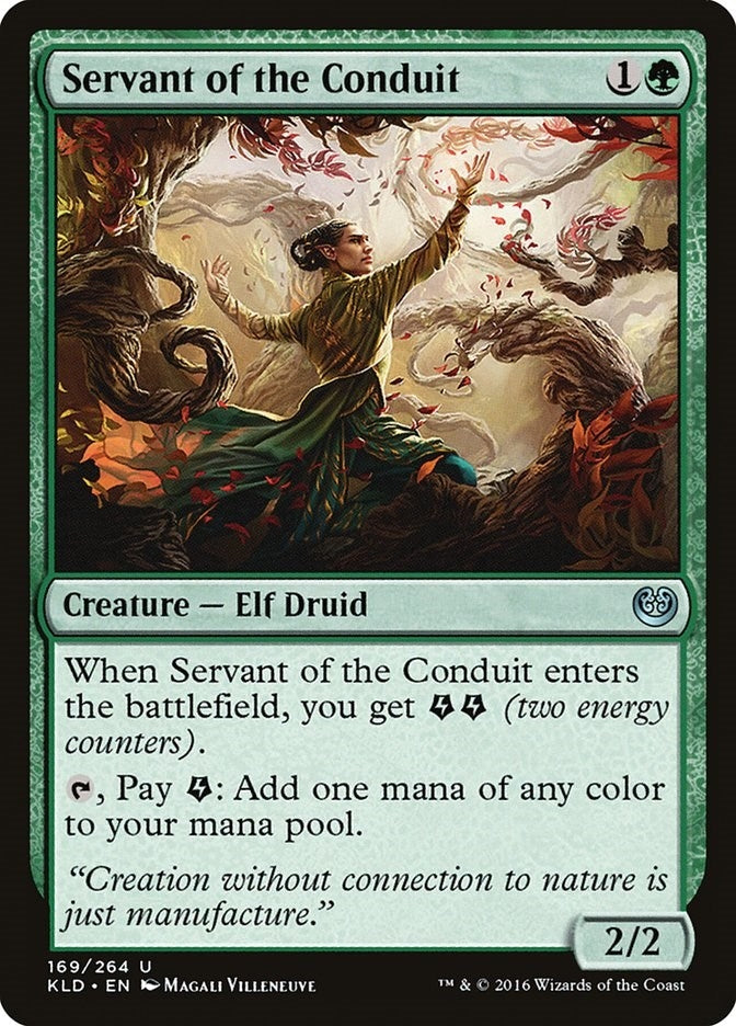 Image for Servant of the Conduit (169) [Kaladesh] - Magic: The Gathering
