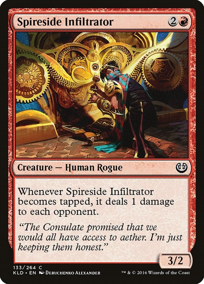 Image for Spireside Infiltrator (133) [Kaladesh] - Magic: The Gathering