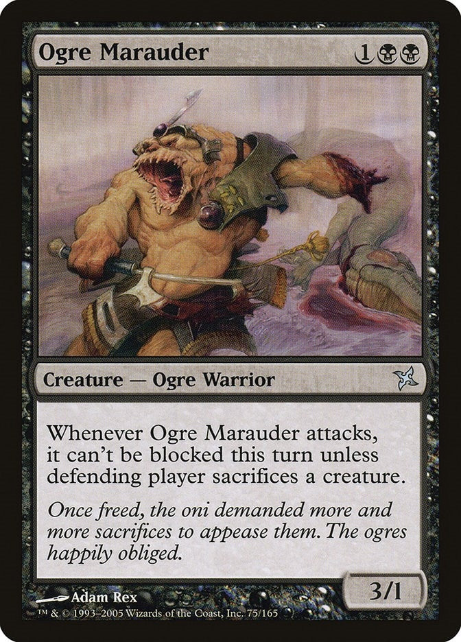 Image for Ogre Marauder (75) [Betrayers of Kamigawa] - Magic: The Gathering