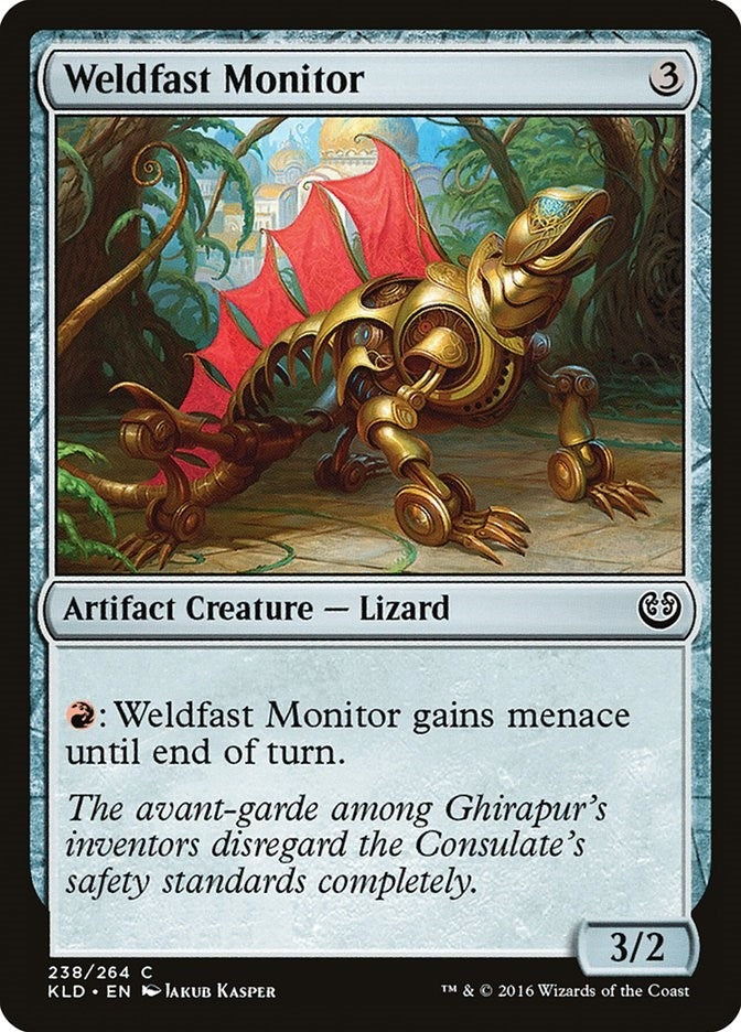 Image for Weldfast Monitor (238) [Kaladesh] - Magic: The Gathering