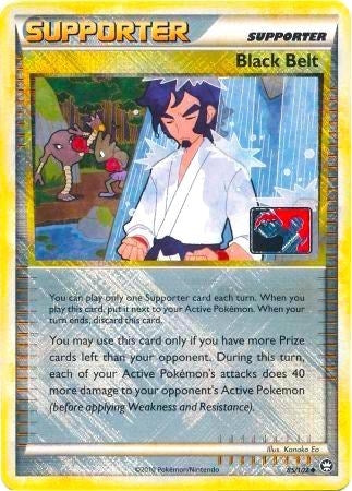Image for Black Belt - 85/102 (League Promo) (085/102) [League & Championship Cards] - Pokemon