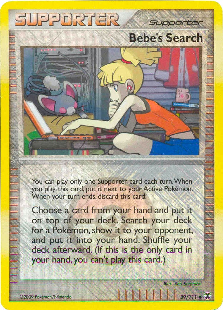 Image for Bebe's Search - 89/111 (League Promo) (089/111) [League & Championship Cards] - Pokemon