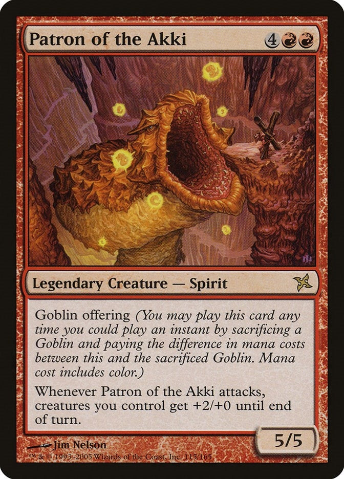 Image for Patron of the Akki (115) [Betrayers of Kamigawa] - Magic: The Gathering
