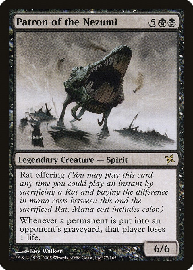 Image for Patron of the Nezumi (77) [Betrayers of Kamigawa] - Magic: The Gathering