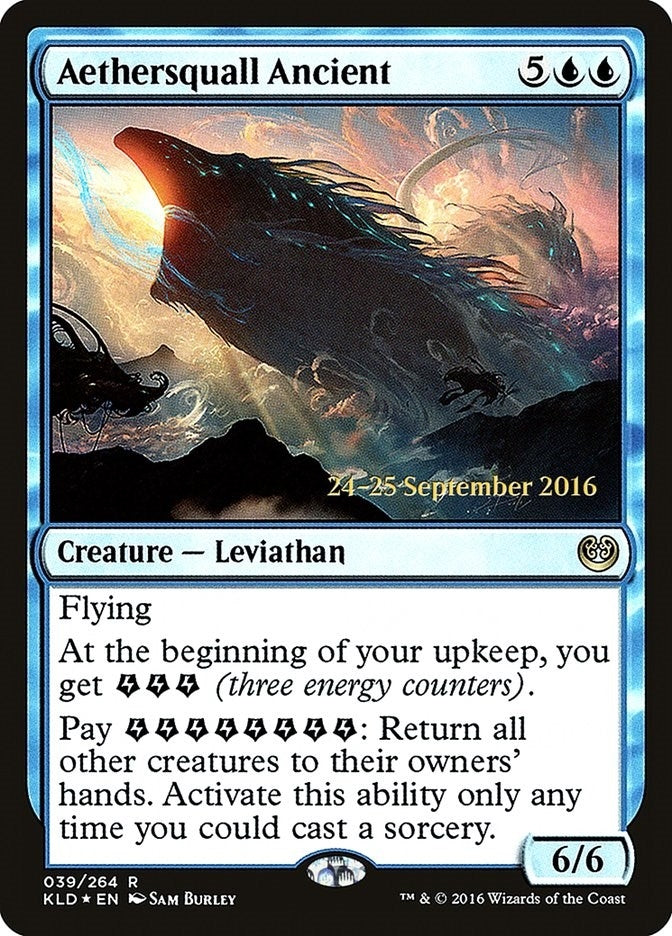 Image for Aethersquall Ancient (39) [Prerelease Cards] - Magic: The Gathering