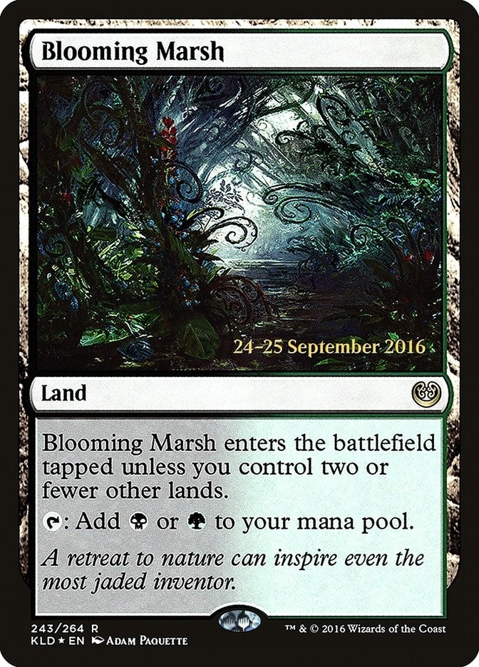 Image for Blooming Marsh (KLD) (243) [Prerelease Cards] - Magic: The Gathering