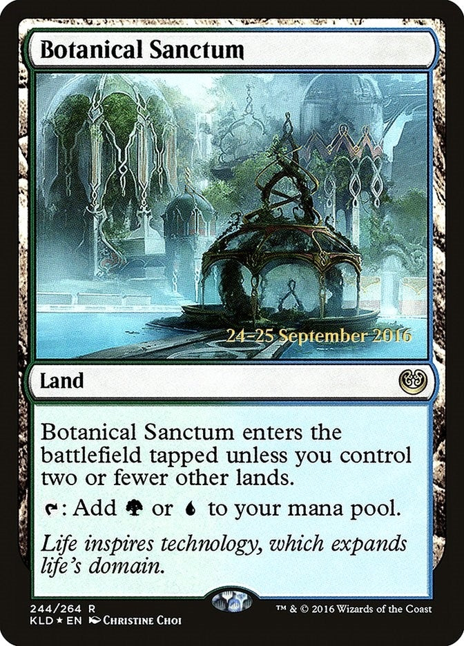 Image for Botanical Sanctum (KLD) (244) [Prerelease Cards] - Magic: The Gathering