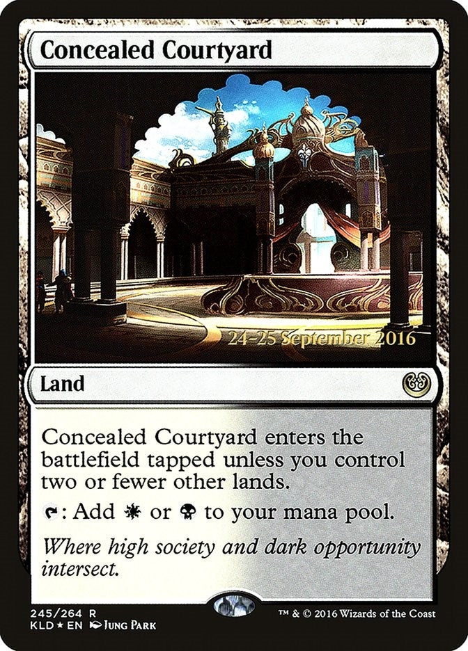 Image for Concealed Courtyard (KLD) (245) [Prerelease Cards] - Magic: The Gathering