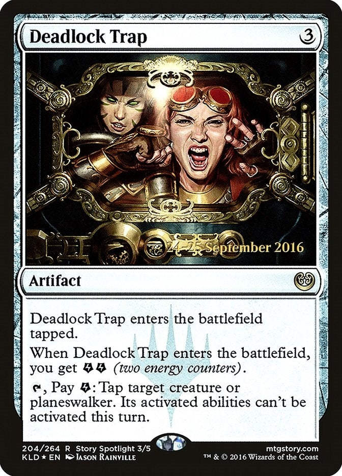 Image for Deadlock Trap (204) [Prerelease Cards] - Magic: The Gathering