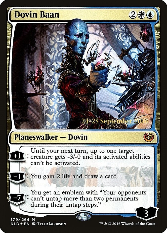 Image for Dovin Baan (179) [Prerelease Cards] - Magic: The Gathering