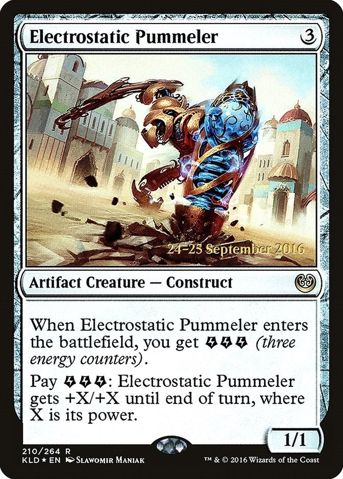 Image for Electrostatic Pummeler (210) [Prerelease Cards] - Magic: The Gathering