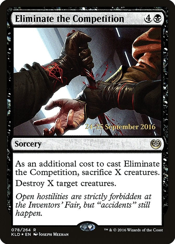 Image for Eliminate the Competition (78) [Prerelease Cards] - Magic: The Gathering