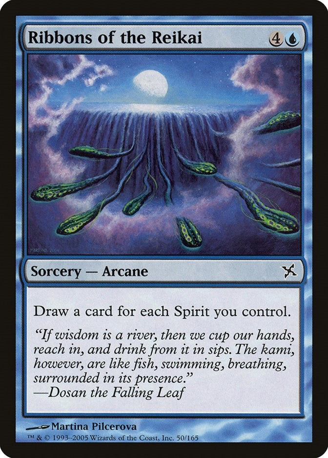 Image for Ribbons of the Reikai (50) [Betrayers of Kamigawa] - Magic: The Gathering