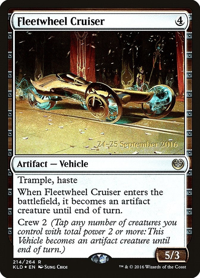 Image for Fleetwheel Cruiser (214) [Prerelease Cards] - Magic: The Gathering