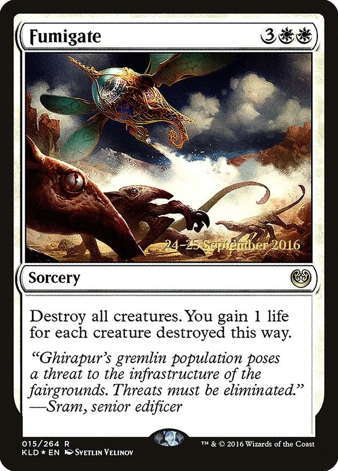 Image for Fumigate (15) [Prerelease Cards] - Magic: The Gathering