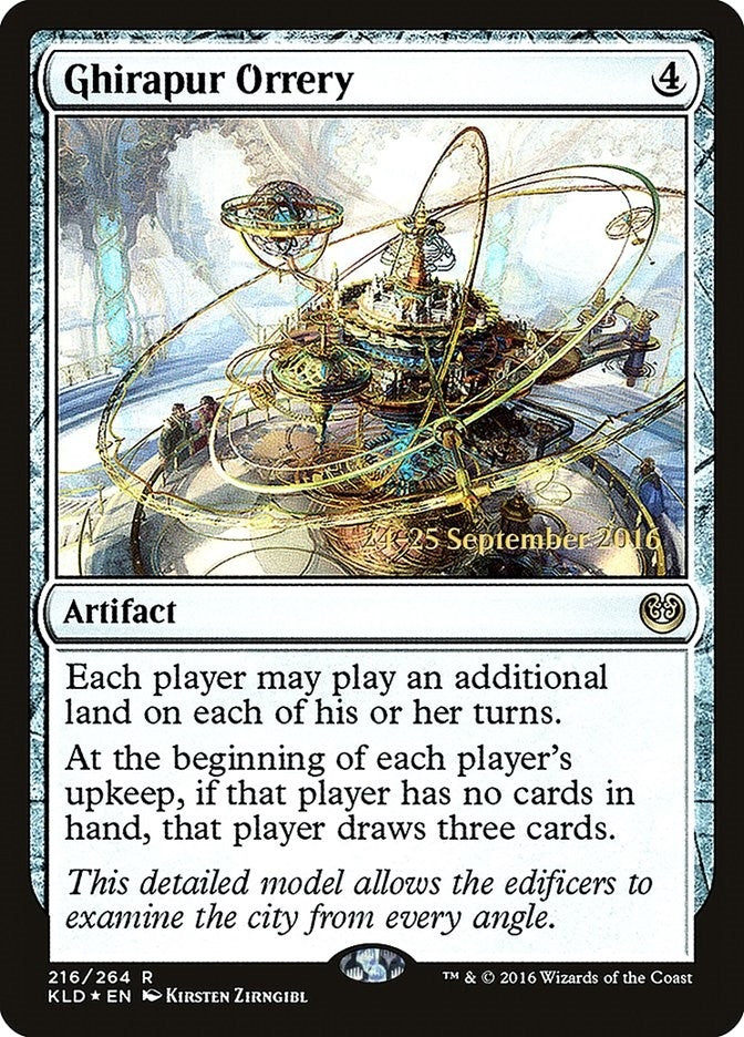 Image for Ghirapur Orrery (216) [Prerelease Cards] - Magic: The Gathering