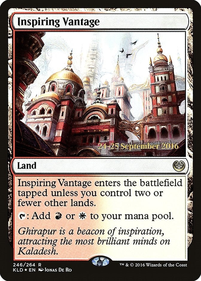 Image for Inspiring Vantage (KLD) (246) [Prerelease Cards] - Magic: The Gathering