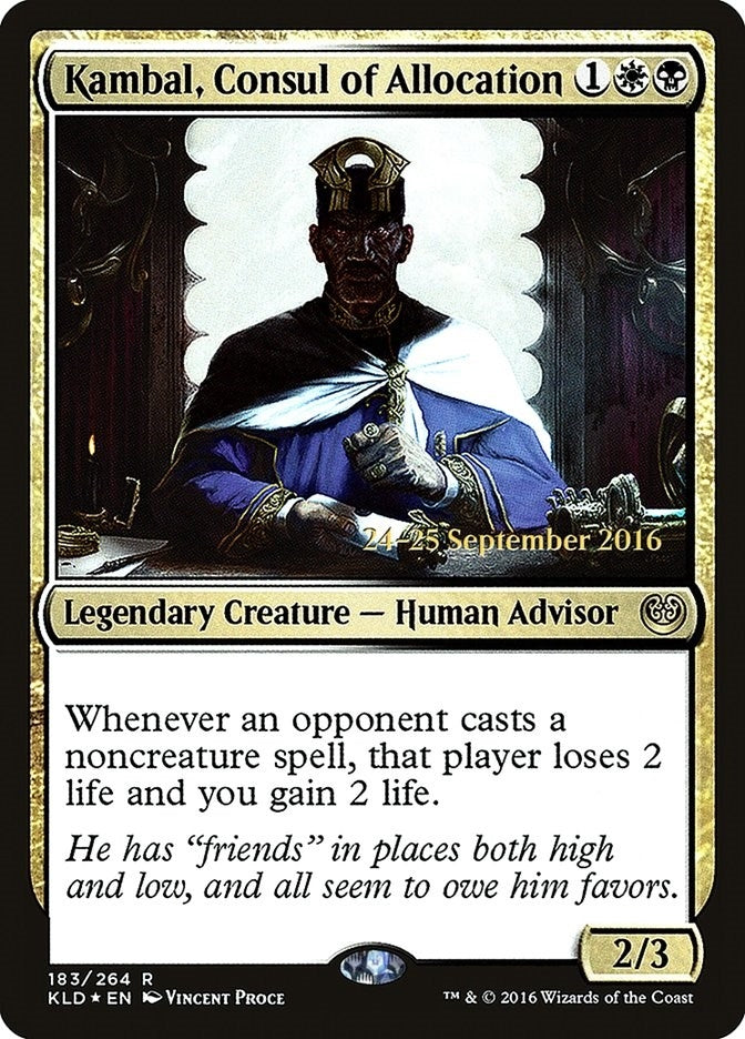 Kambal, Consul of Allocation (183) [Prerelease Cards]