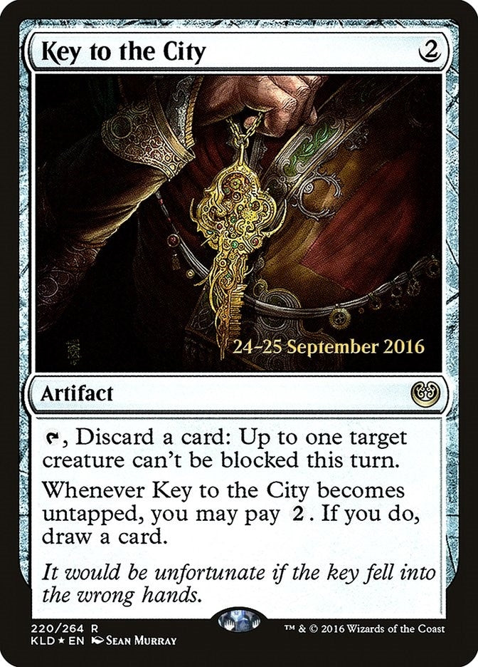 Image for Key to the City (220) [Prerelease Cards] - Magic: The Gathering