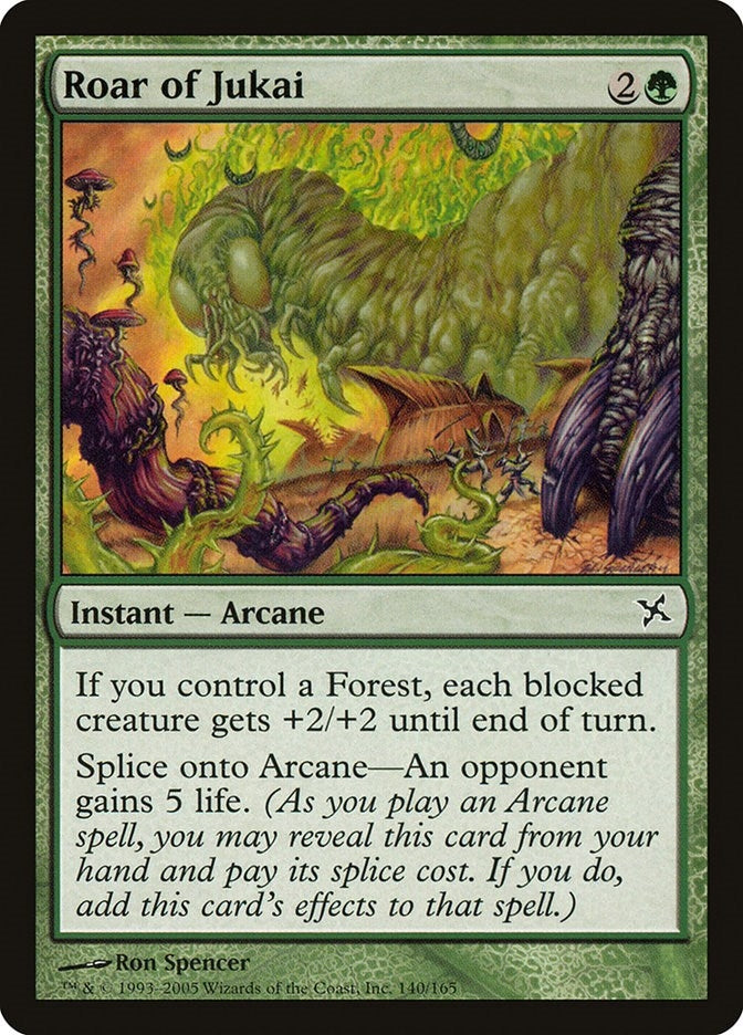 Image for Roar of Jukai (140) [Betrayers of Kamigawa] - Magic: The Gathering