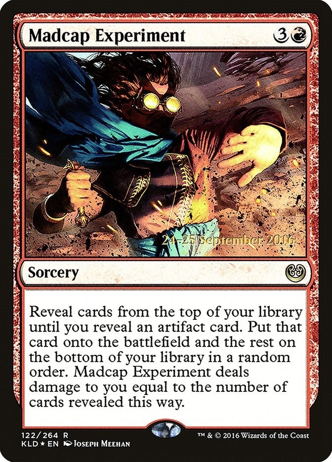 Image for Madcap Experiment (122) [Prerelease Cards] - Magic: The Gathering