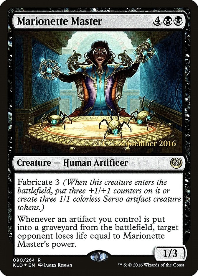 Image for Marionette Master (90) [Prerelease Cards] - Magic: The Gathering