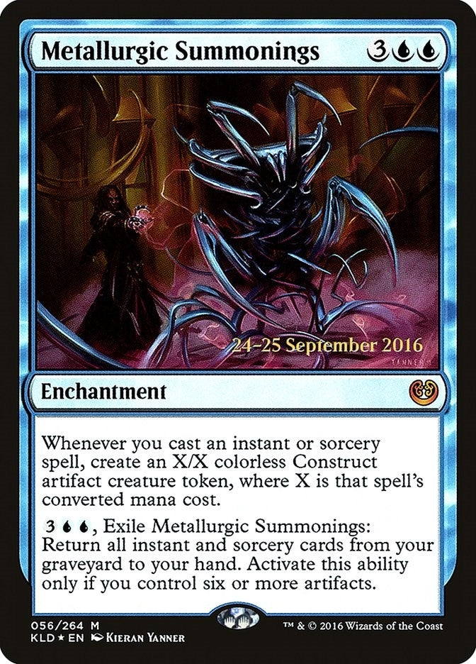 Image for Metallurgic Summonings (56) [Prerelease Cards] - Magic: The Gathering