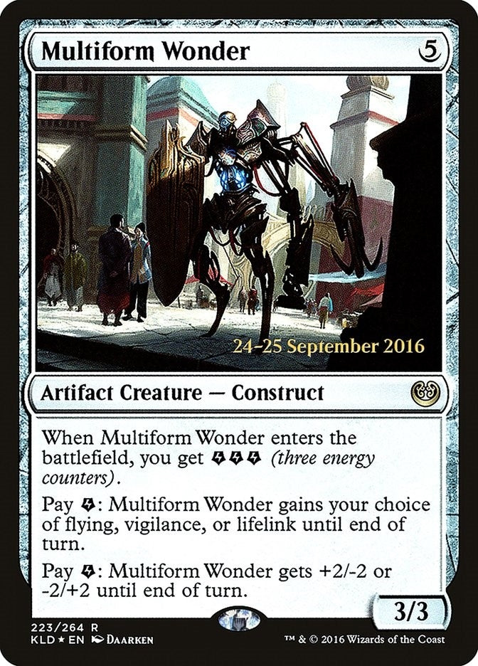 Image for Multiform Wonder (223) [Prerelease Cards] - Magic: The Gathering