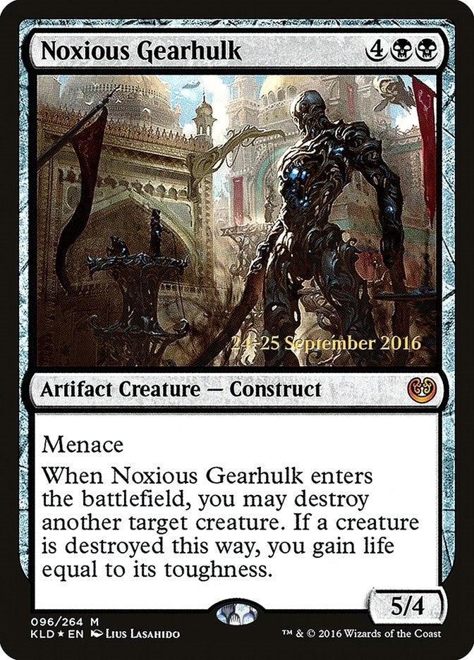 Image for Noxious Gearhulk (96) [Prerelease Cards] - Magic: The Gathering