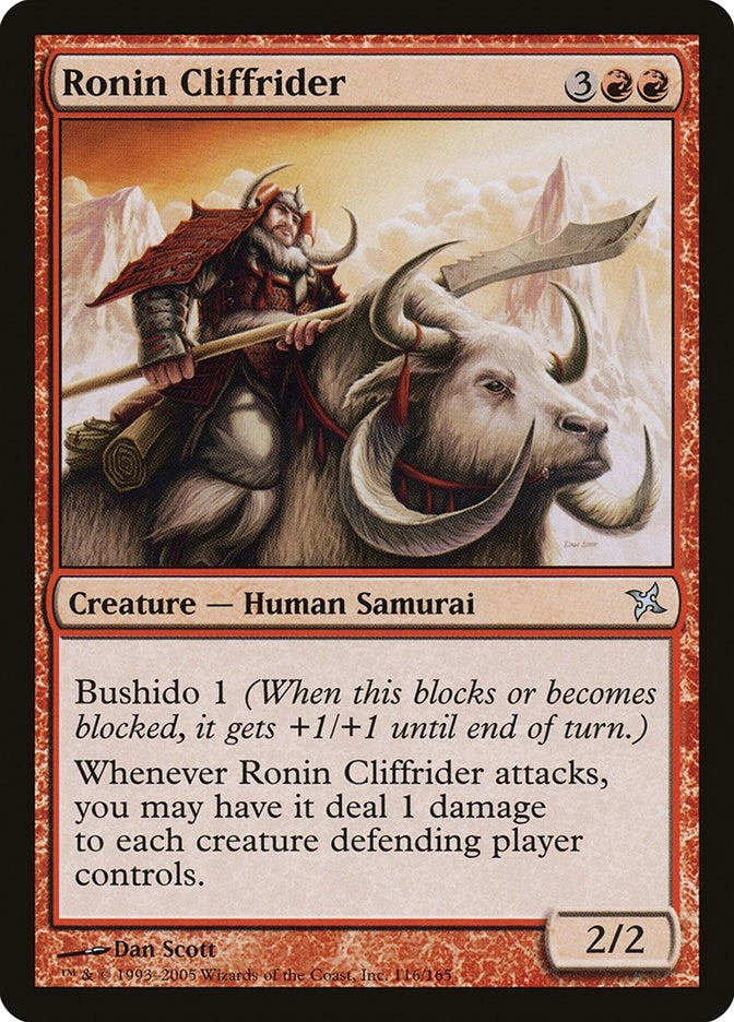 Image for Ronin Cliffrider (116) [Betrayers of Kamigawa] - Magic: The Gathering