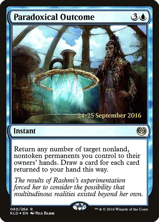 Image for Paradoxical Outcome (60) [Prerelease Cards] - Magic: The Gathering