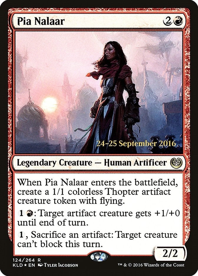 Image for Pia Nalaar (124) [Prerelease Cards] - Magic: The Gathering