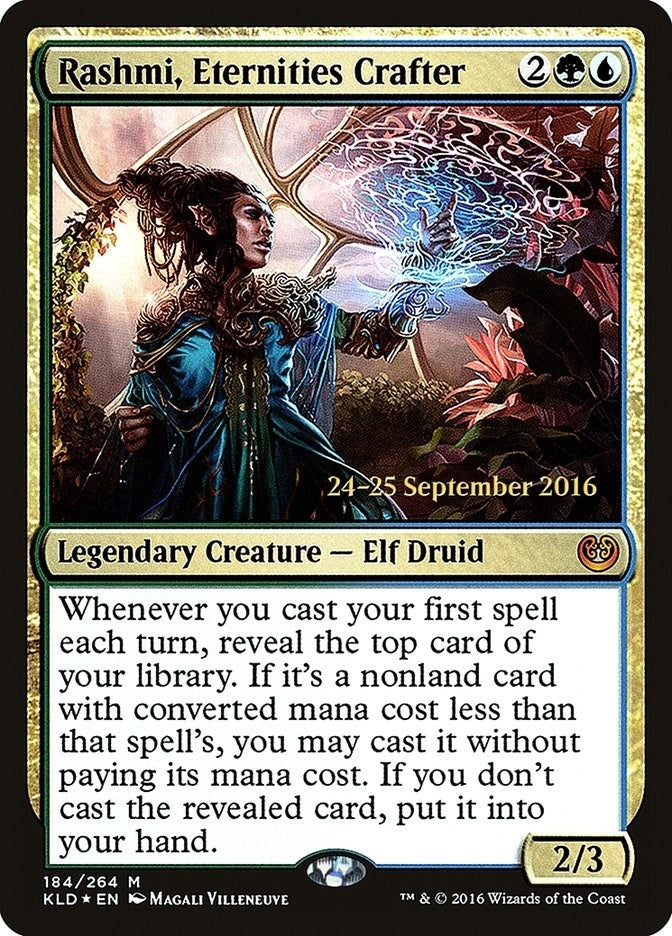 Image for Rashmi, Eternities Crafter (184) [Prerelease Cards] - Magic: The Gathering