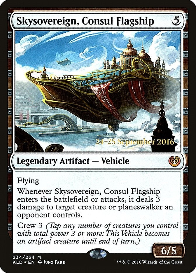Image for Skysovereign, Consul Flagship (234) [Prerelease Cards] - Magic: The Gathering