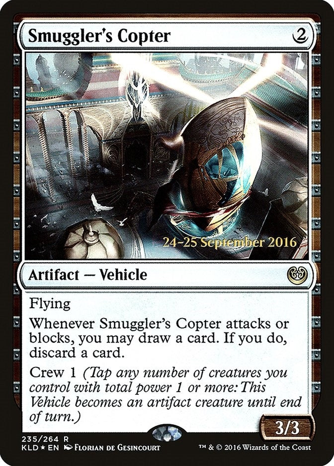 Image for Smuggler's Copter (235) [Prerelease Cards] - Magic: The Gathering