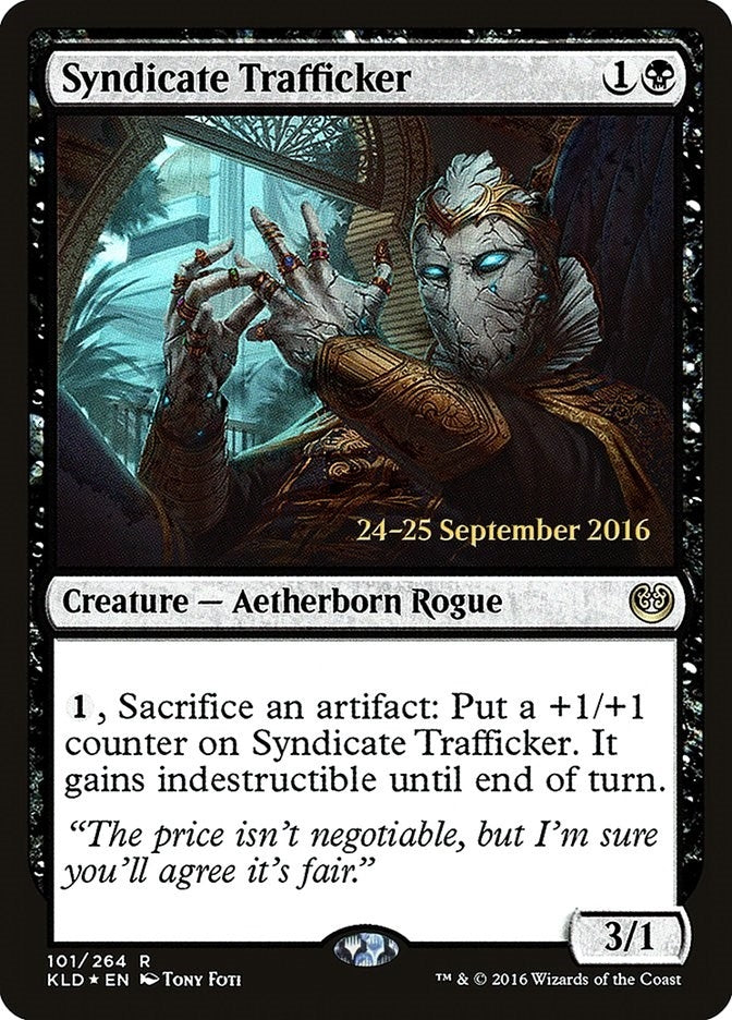Image for Syndicate Trafficker (101) [Prerelease Cards] - Magic: The Gathering