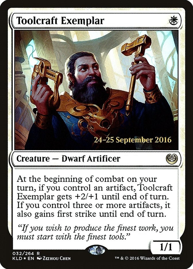 Image for Toolcraft Exemplar (32) [Prerelease Cards] - Magic: The Gathering