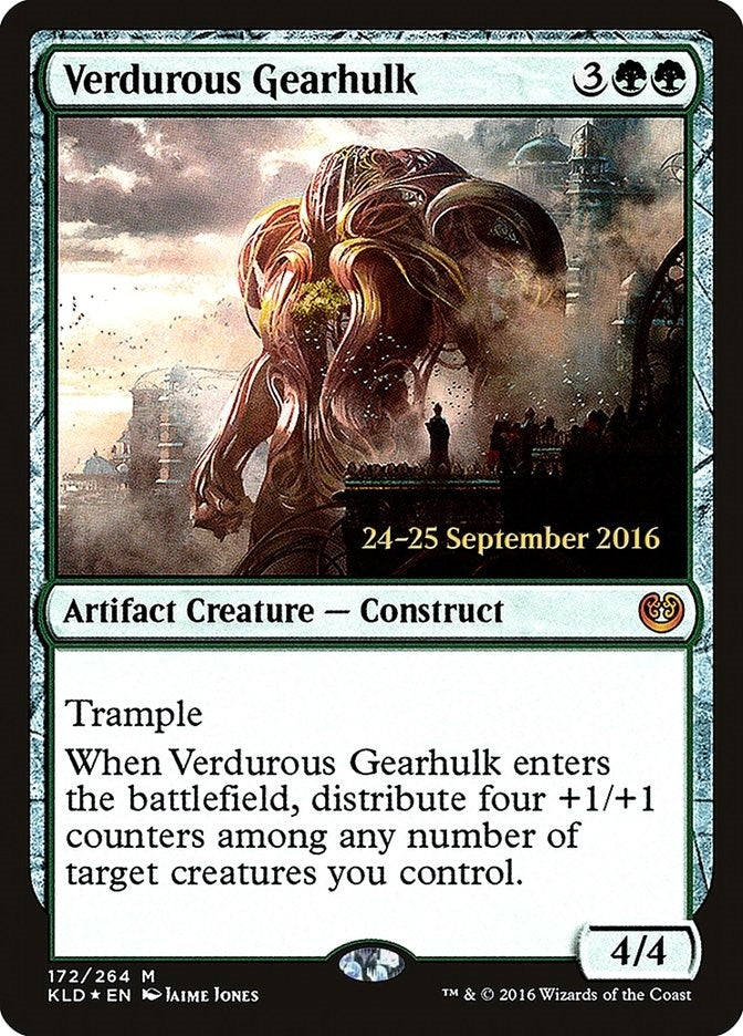 Image for Verdurous Gearhulk (172) [Prerelease Cards] - Magic: The Gathering