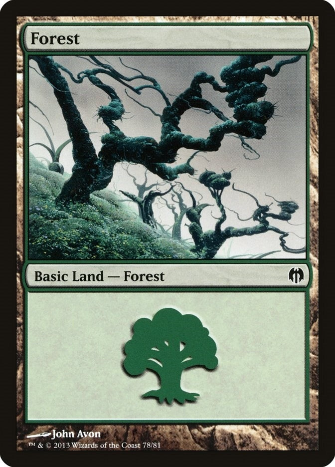 Image for Forest (78) (78) [Heroes vs. Monsters] - Magic: The Gathering