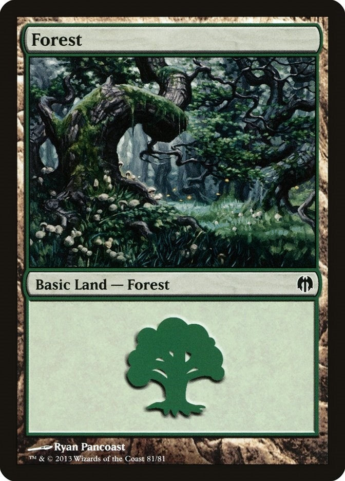 Forest (81) (81) [Duel Decks: Heroes vs. Monsters]